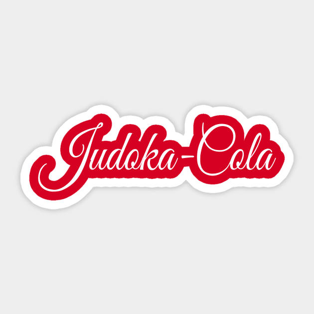 Judoka-Cola Sticker by Bandura